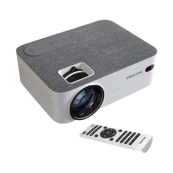Projecteur Prixton Lumière Full HD 1080P - Qualité d'image exceptionnelle - BCM Goodies