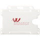 Porte-cartes paysager en plastique recyclé - Accessoire idéal pour expositions et événements - Personnalisable pour renforcer l&