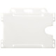 Porte-cartes paysager en plastique recyclé - Accessoire idéal pour expositions et événements - Personnalisable pour renforcer l&