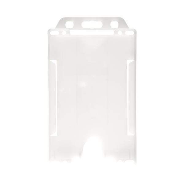 Porte-cartes de portrait en plastique recyclé - Accessoire idéal pour expositions et événements professionnels