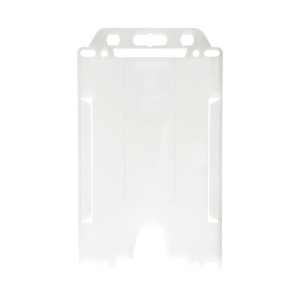 Porte-cartes de portrait en plastique recyclé - Accessoire idéal pour expositions et événements professionnels