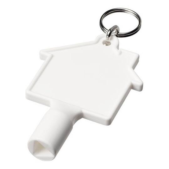 Porte-clés en plastique recyclé - Accessoire pratique et écologique pour la communication d'entreprise - BCM Goodies