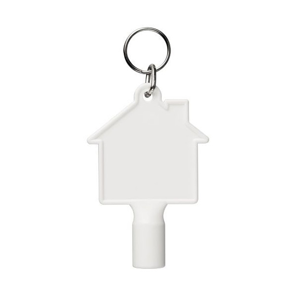 Porte-clés en plastique recyclé - Accessoire pratique et écologique pour la communication d'entreprise - BCM Goodies