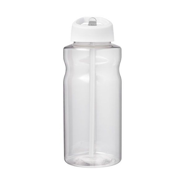 Bouteille de sport H2O Active® Big Base 1L avec couvercle à bec verseur - Fabriquée au Royaume-Uni