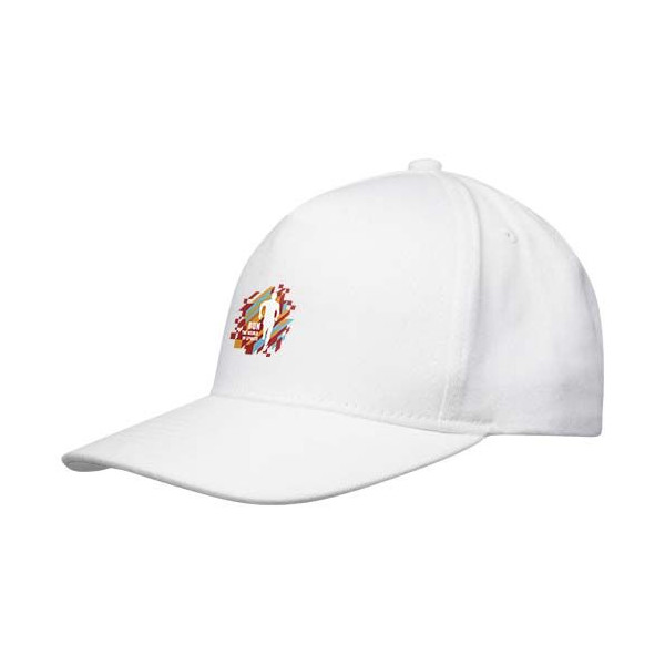 Casquette recyclée Onyx Aware™ 5 panneaux - Coton et polyester recyclés - Tour de tête 58 cm - Fermeture à boucle métallique - I