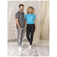 Polo Beryl à manches courtes pour homme - Polo durable et polyvalent en coton et polyester recyclé - BCM Goodies