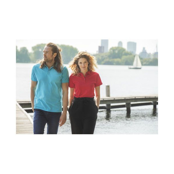 Polo Beryl à manches courtes pour homme - Polo durable et polyvalent en coton et polyester recyclé - BCM Goodies