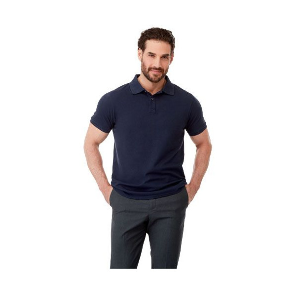 Polo Beryl à manches courtes pour homme - Polo durable et polyvalent en coton et polyester recyclé - BCM Goodies