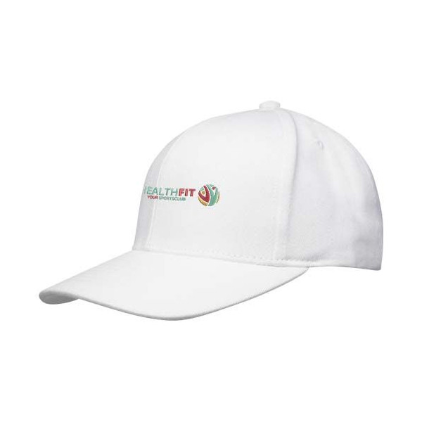 Casquette Opal 6 panneaux en coton recyclé et polyester recyclé - BCM Goodies
