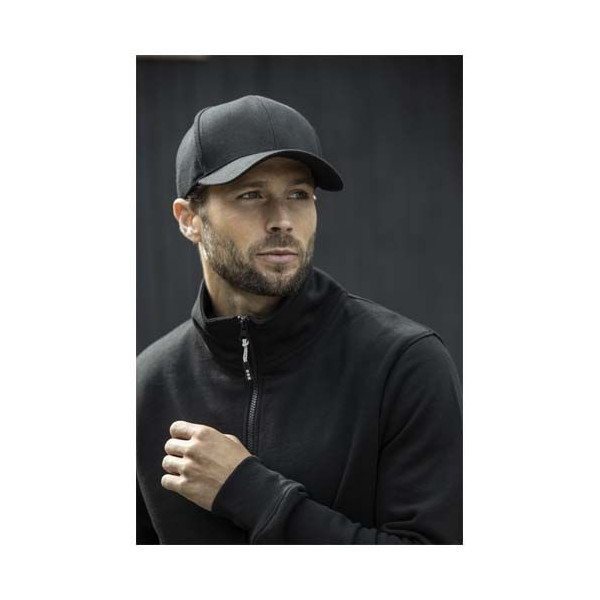Casquette Opal 6 panneaux en coton recyclé et polyester recyclé - BCM Goodies