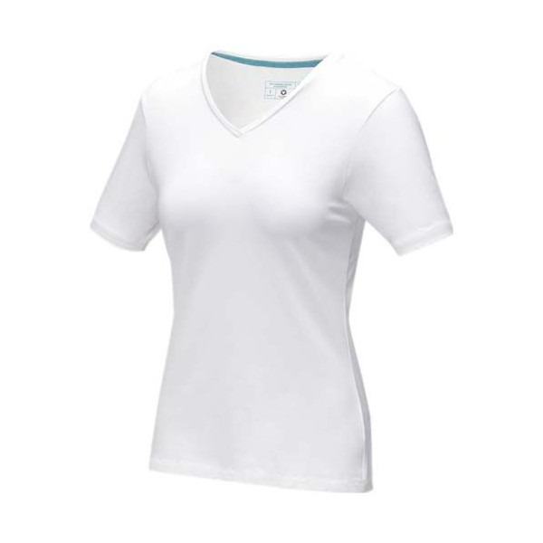 T-shirt à col en V biologique pour femmes de Kawartha - BCM Goodies