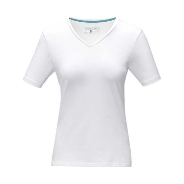 T-shirt à col en V biologique pour femmes de Kawartha - BCM Goodies