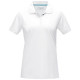 Polo bio à manches courtes pour femme - Graphite | BCM Goodies