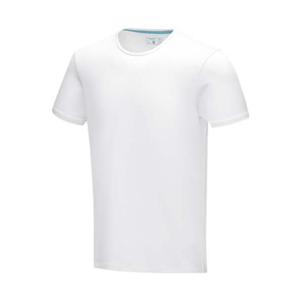 T-shirt bio à manches courtes pour homme - 95% coton biologique et 5% élasthanne - 200 g/m² - Origine Bangladesh