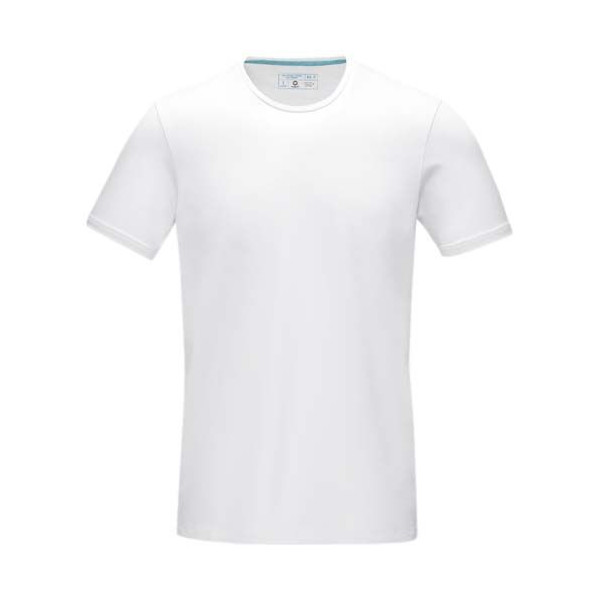 T-shirt bio à manches courtes pour homme - 95% coton biologique et 5% élasthanne - 200 g/m² - Origine Bangladesh