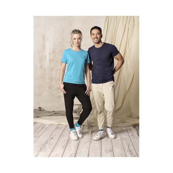 T-shirt bio à manches courtes pour homme - 95% coton biologique et 5% élasthanne - 200 g/m² - Origine Bangladesh