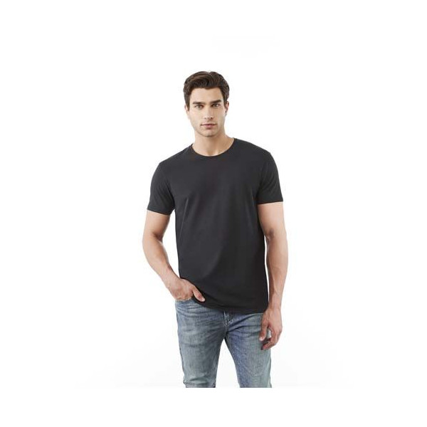 T-shirt bio à manches courtes pour homme - 95% coton biologique et 5% élasthanne - 200 g/m² - Origine Bangladesh
