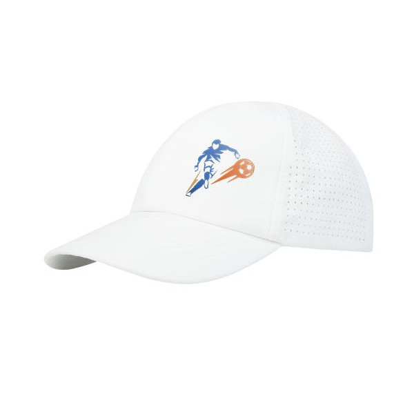 Casquette cool fit Mica 6 panel GRS recyclée ajustée pour entreprise | BCM Goodies
