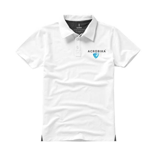 Polo extensible à manches courtes Markham pour homme - BCM Goodies