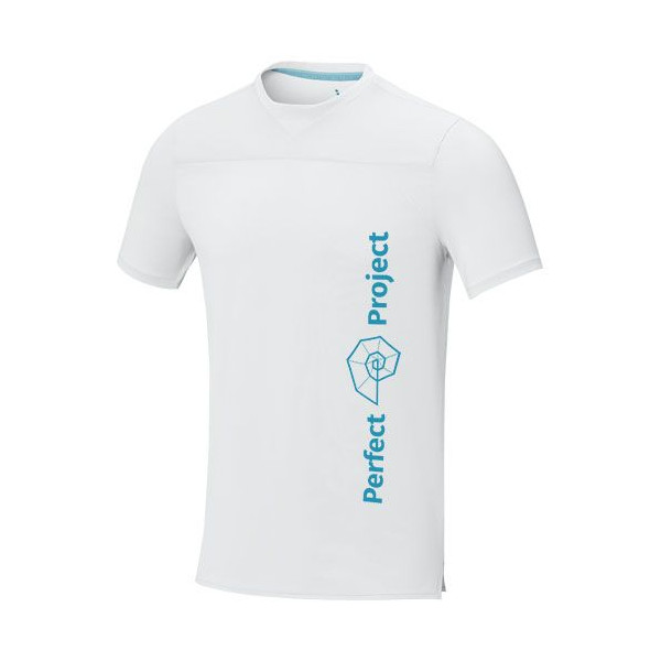 T-shirt cool fit à manches courtes Borax pour homme - Matériaux recyclés certifiés GRS - Confort et performance - BCM Goodies