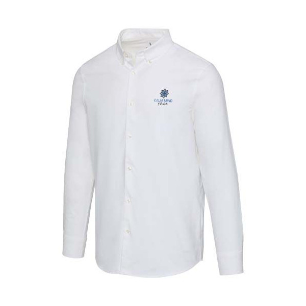 Chemise en oxford et à manches longues pour homme Sphene - Bangladesh, 245g