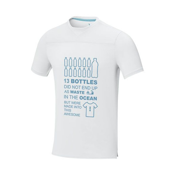 T-shirt cool fit à manches courtes Borax pour homme - Matériaux recyclés certifiés GRS - Confort et performance - BCM Goodies