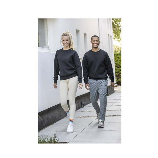 Pull ras du cou unisexe à manches longues Yukon en tissu interlock - Personnalisable - BCM Goodies