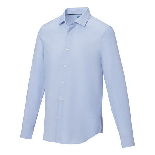 Chemise Cuprite à manches longues en coton biologique - Personnalisable avec logo | BCM Goodies