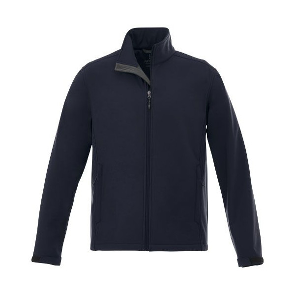 Veste softshell Maxson pour homme - Polyester 270 g/m² - Protection imperméable 8000 mm - Respirabilité 400 g/m² - Doublure en m