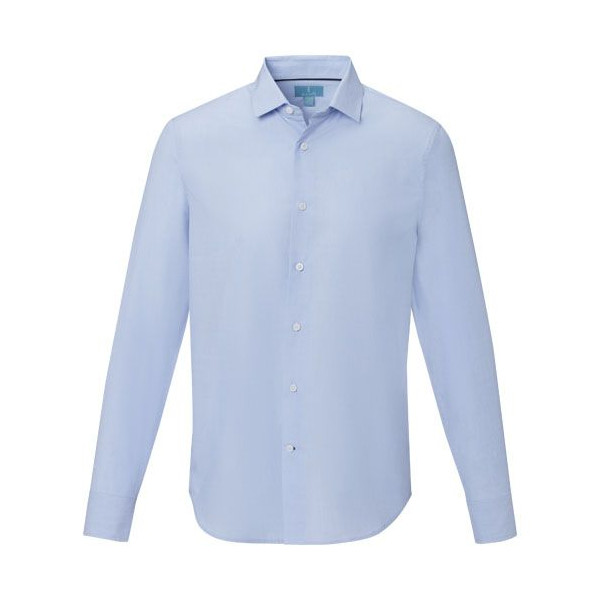 Chemise Cuprite à manches longues en coton biologique - Personnalisable avec logo | BCM Goodies