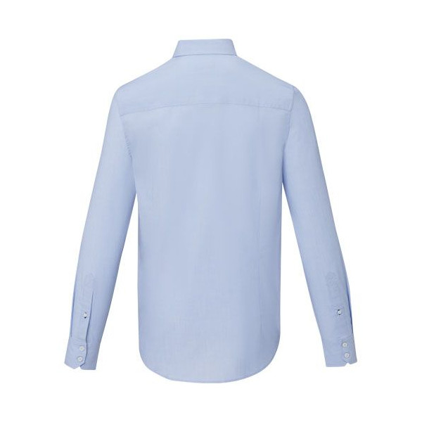 Chemise Cuprite à manches longues en coton biologique - Personnalisable avec logo | BCM Goodies
