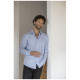 Chemise Cuprite à manches longues en coton biologique - Personnalisable avec logo | BCM Goodies