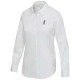 Chemise en sergé à manches longues pour femme Citrine - Chemise en coton certifié BCI de qualité supérieure