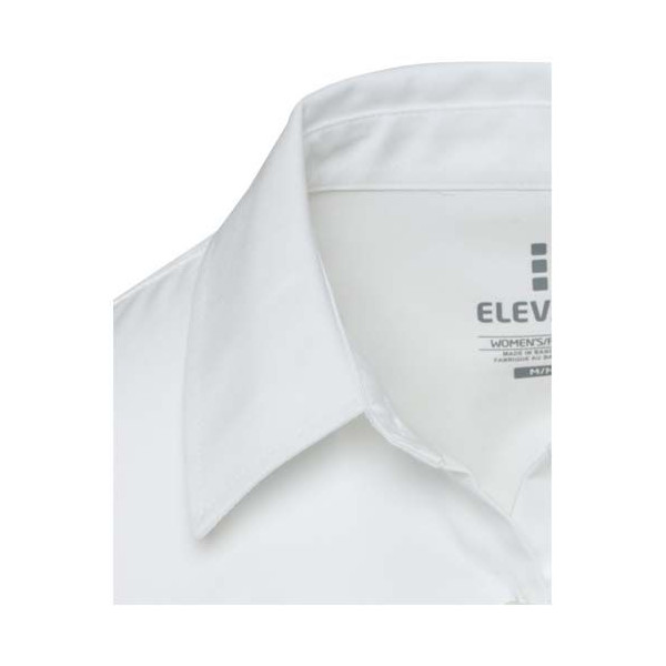 Chemise en sergé à manches longues pour femme Citrine - Chemise en coton certifié BCI de qualité supérieure