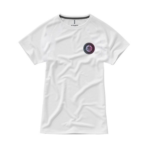 T-shirt Niagara à manches courtes pour femmes - T-shirt technique en polyester respirant pour activités sportives