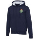 Sweat à capuche Natron zippé sherpa - BCM Goodies