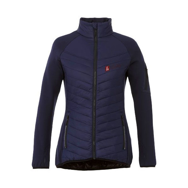 Veste isolée hybride Banff pour femme personnalisable - BCM Goodies