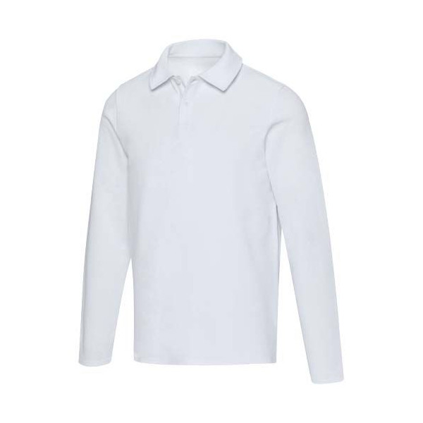 Polo à manches longues unisexe Apollo - Maille piquée 100% coton - Qualité et confort assurés - Personnalisable avec logo - Idéa