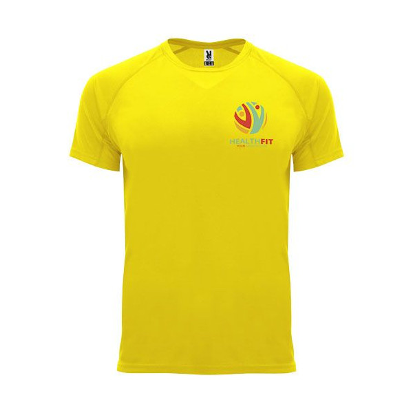 T-shirt technique raglan à manches courtes personnalisable pour entreprise - BCM Goodies