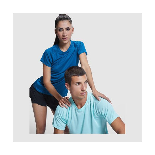 T-shirt technique raglan à manches courtes personnalisable pour entreprise - BCM Goodies