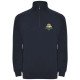 Sweat-shirt demi-fermeture zippée et col polo personnalisable - BCM Goodies