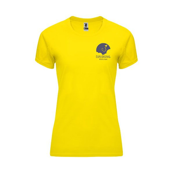 T-shirt de sport Bahrain à manches courtes pour femme - Personnalisable pour entreprises et événements