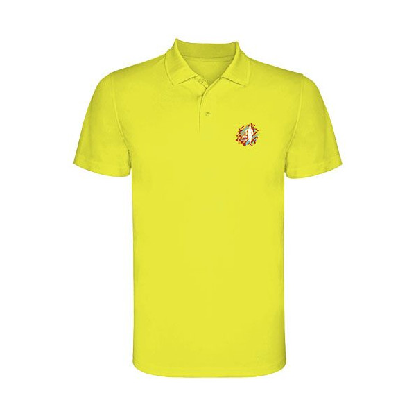 Polo sport enfant Monzha à manches courtes - Polo technique pour événements professionnels | BCM Goodies