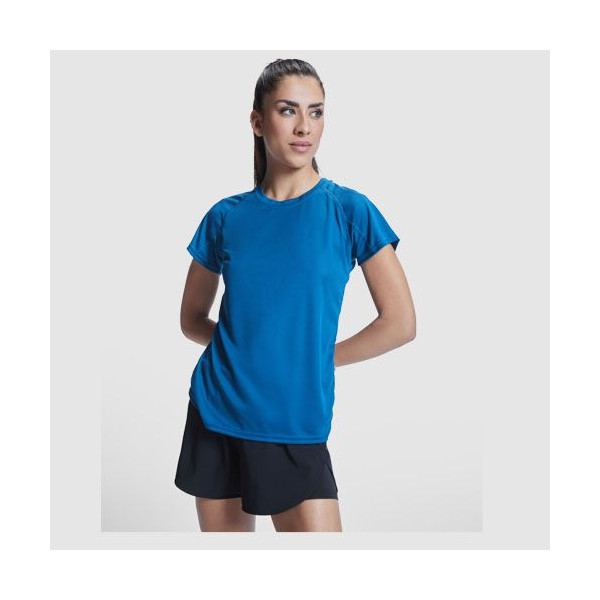T-shirt de sport Bahrain à manches courtes pour femme - Personnalisable pour entreprises et événements