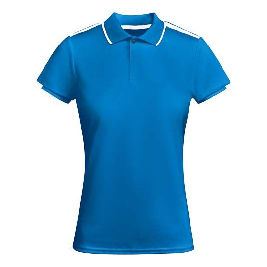 Polo de sport Tamil à manches courtes pour femme en polyester recyclé antibactérien - BCM Goodies