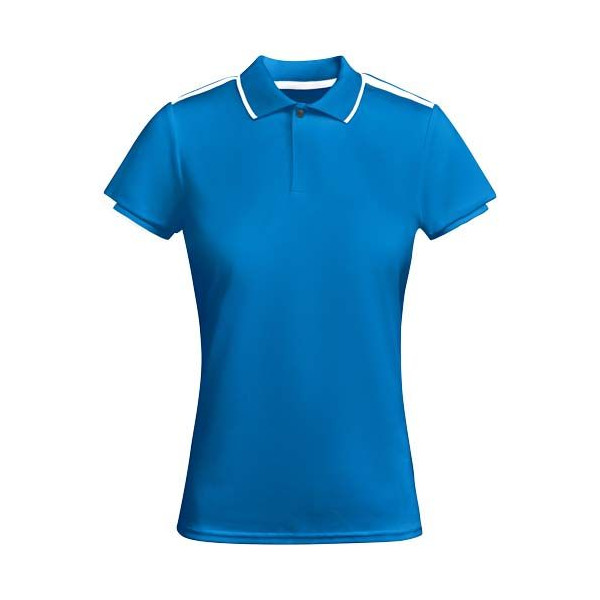 Polo de sport Tamil à manches courtes pour femme en polyester recyclé antibactérien - BCM Goodies
