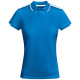 Polo de sport Tamil à manches courtes pour femme en polyester recyclé antibactérien - BCM Goodies