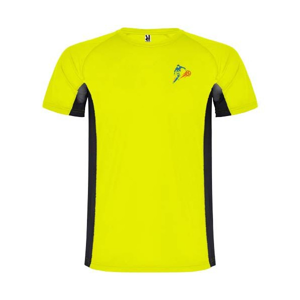 T-shirt de sport Shanghai à manches courtes pour enfant - Tissu respirant - Personnalisable - BCM Goodies