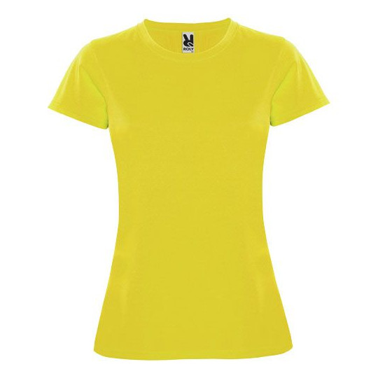 T-shirt sport Montecarlo à manches courtes pour femme - Personnalisable pour événements d'entreprise
