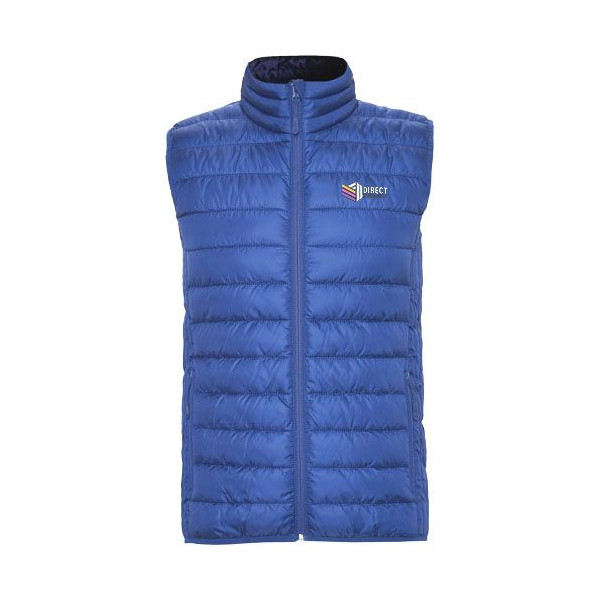 Gilet Oslo pour homme avec isolation - Gilet léger, pliable, résistant à l'eau et coupe-vent